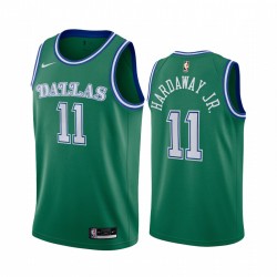 Dallas Mavericks Tim Hadaway Jr. # 11 Green 2020 Classic Edition Camisetas