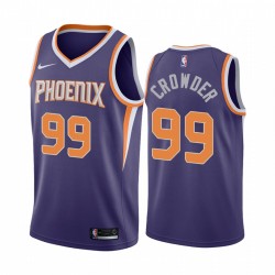 Jae Crowder Phoenix Suns 2020-21 Icono púrpura Camisetas 2020