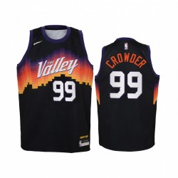 Jae Crowder Phoenix Suns Youth Negro City Camisetas 2020