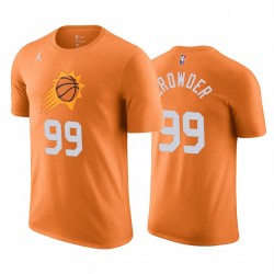 Jae Crowder Phoenix Suns & 99 EDICIÓN DE DISTRUENTE EDICIÓN T-SHIRT - Naranja