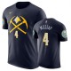 Nuggets Paul MillSap & 4 Male City Navy Camiseta