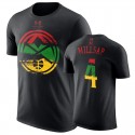 Paul Millsap Denver Nuggets Negro History Negro # 4 Fashion T-Shirt