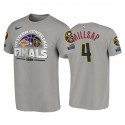 Nuggets # 4 Paul Millsap 2020 Western Conference Finals vs Lakers Heather Grey Tee Matchup