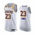 Los Angeles Lakers 2020 NBA Finals Champions LeBron James Blanco Justicia Social de la Asociación de Camisetas