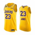LeBron James La Lakers 2020 NBA FINALS G1 G4 Auténtica CAMISETAS DE ORO DE LA JUSTICIA SOCIAL