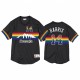 Denver Nuggets Gary Harris Black Rainbow Skyline Mesh Crewneck Camisetas y 14