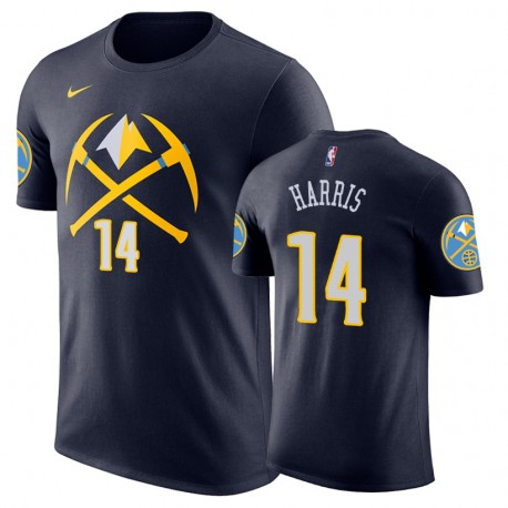 Nuggets Gary Harris y 14 Male City Navy Camiseta