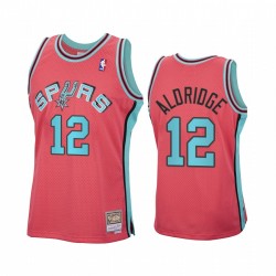 Lamarcus Aldridge San Antonio Spurs Pink Camisetas 2020 Reload Classic