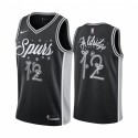Lamarcus Aldridge San Antonio Spurs 2020 Navidad Noche Negro Camisetas Festiva Edición Especial