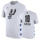 Hombres San Antonio Spurs Demar Derozan Blanco 2019 Juego All-Star Nombre y Número Camiseta
