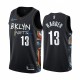 James Harden Brooklyn Nets 2020-21 Black City Camisetas Honor Basquiat