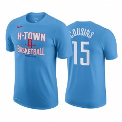 Demarcus primos 2020-21 Rockets # 15 City Blue T-shirt Story