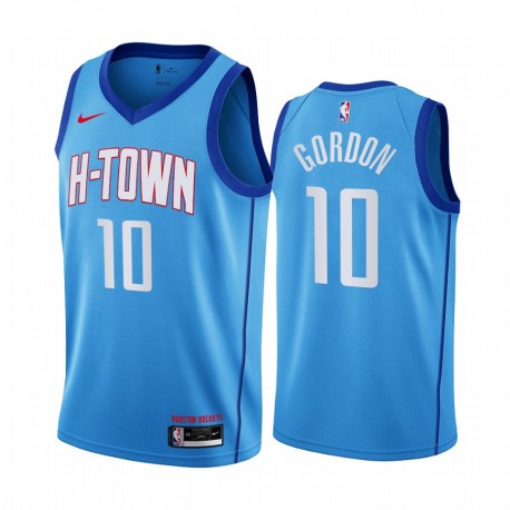 Eric Gordon Houston Rockets 2020-21 Blue City Camisetas H-Town