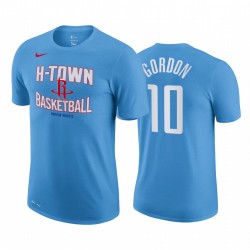 Eric Gordon 2020-21 Rockets & 10 City Blue T-shirt Historia