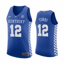 Kentucky Wildcats Karl-Anthony Towns Royal Authentic Camisetas College Basketball