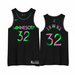 Karl-Anthony Towns Minnesota Timberwolves 2020-21 City Edition 3.0 Camisetetass Shirts