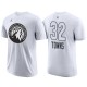 2018 All-Star Timberwolves Male Karl-Anthony Towns & 32 Blanco camiseta