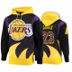 Lebron James Los Angeles Lakers Retro Pyramid Hoodie Gold Jersey