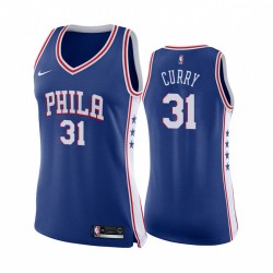 Seth Curry Philadelphia 76ers Royal Icon 2020 Trade 2020-21 Camisetas