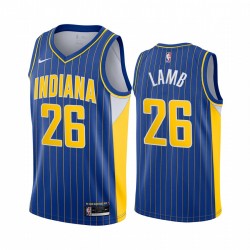 Jeremy Lamb Indiana Pacers 2020-21 Blue City Edition Camisetas Nuevo uniforme