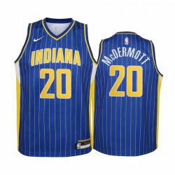 Indiana Pacers Doug McDermott 2020-21 City Edition Blue Youth Camisetas - Nuevo uniforme