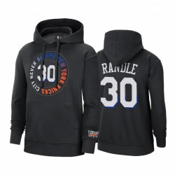 Julius Randle New York Knicks 2020-21 City Edition Sudadera con capucha Black Jersey