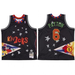 New York Knicks Br Remix Elfrid Payton y 6 Camisetas Negras