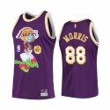 La Lakers Markieff Morris Diamond Supply Co. X Space Jam X NBA y 88 Camisetas púrpuras