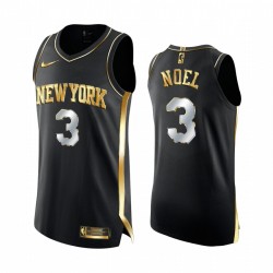 New York Knicks Nerlens Noel Noel Golden Edition Authentic Limited Camisetas 2020-21
