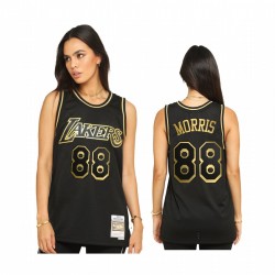 Men Markieff Morris Los Angeles Lakers 2021 Classics Classics Negro Camisetas Limited Asignación