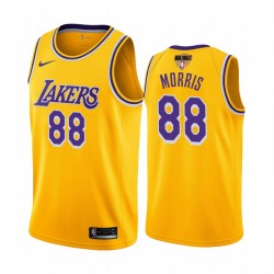 Markieff Morris Los Angeles Lakers 2020 NBA Finals Bound Gold Camisetas icon Edition