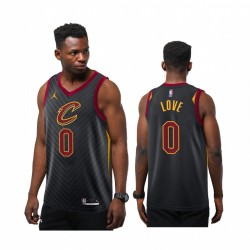 Kevin Love Cleveland Cavaliers Black Declaración Jumpman 2020-21 Camisetas
