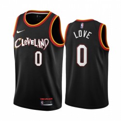 Kevin Love Cleveland Cavaliers 2020-21 Ciudad negra Camisetas Nuevo uniforme