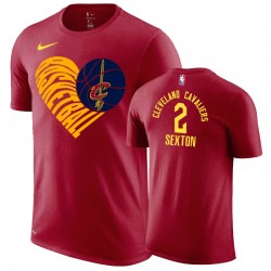 Collin Sexton Cleveland Cavaliers Wine Love You Significa TI Camiseta de rendimiento