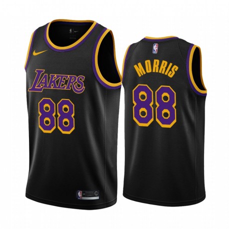 2020-21 Los Angeles Lakers Markieff Morris Ganed Edition Black & 88 Camisetas