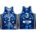 Colegial Q X la Lakers Anthony Davis # 3 Blue Camisetas Limited Edition