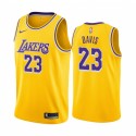 Anthony Davis Los Angeles Lakers 2021-22 Icono de oro Camisetas Números comerciales
