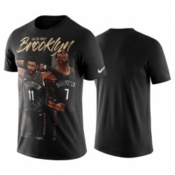 Brooklyn Nets Kevin Durant y Kyrie Irving Dual Era camiseta