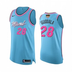 Andre Iguodala Miami Heat 2020 Eastern Conference Champions Blue Camisetas Auténtico Vice City