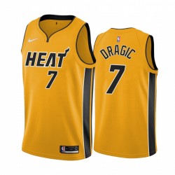 2020-21 Miami Heat Goran Dragic Garned Edition Yellow & 7 Camisetas
