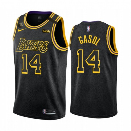 Marc Gasol Los Angeles Lakers 2020-21 Black Mamba Inspirado Camisetas 2020