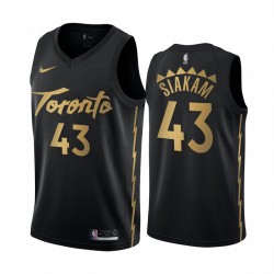 Pascal Siakam Toronto Raptors City Edition Black Camisetas