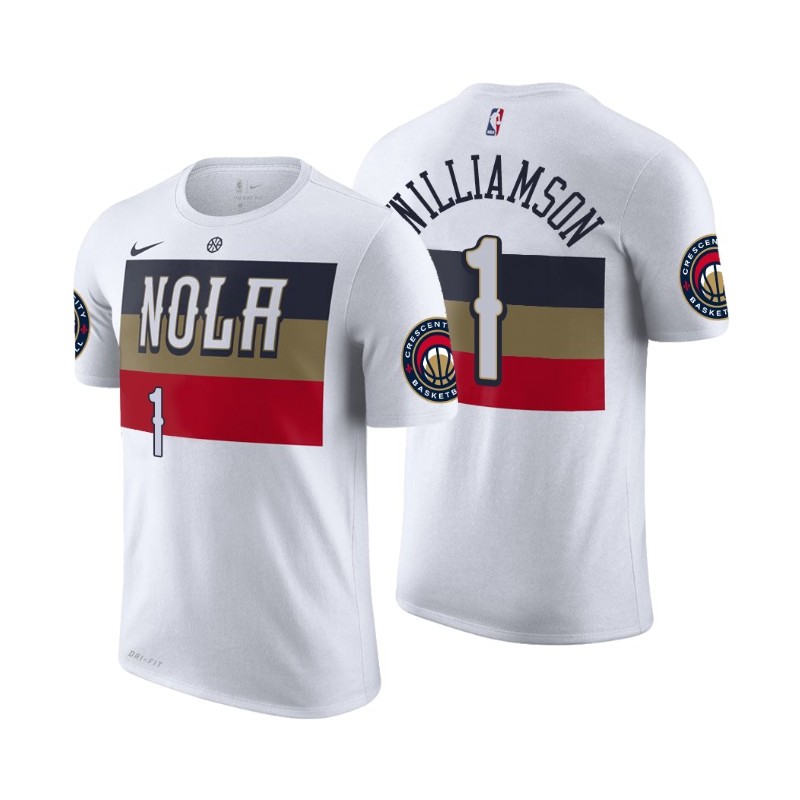 famoso Rascacielos realce 2019-20 New Orleans Pelicans y 1 Zion Williamson ganó la camiseta de  EDICIÓN BLANCO - NBA Camisetas Retro Tienda - 2021-23 NBA Personaliza  Camiseta Para.