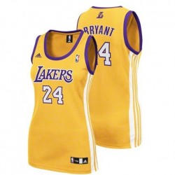 Los Angeles Lakers y 24 Kobe Bryant Réplica de mujeres CAMISETA