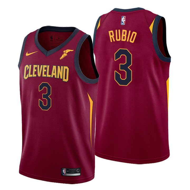 Dato Haz un esfuerzo papel Cleveland Cavaliers Icon Edición # 3 Ricky Rubio Wine Camiseta Swingman -  NBA Camisetas Retro Tienda - 2021-23 NBA Personaliza Camiseta Para.