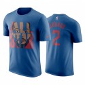 Kawhi Leonard Clippers # 2 Comic All-Star Face Blue Camiseta