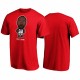 Kawhi Leonard & 2 Clippers 2020 NBA Playoffs Bound Star Player camiseta roja