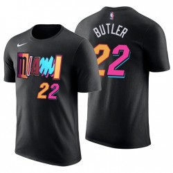 Miami Heat 2021-22 City Jimmy Butler # 22 Negro camiseta