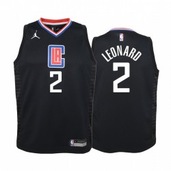Kawhi Leonard la Clippers Juventud Negro Declaración Camisetas Jumpman