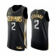 Kawhi Leonard la Clippers 2020-21 Black Golden Edition Camisetas Authentic Limited